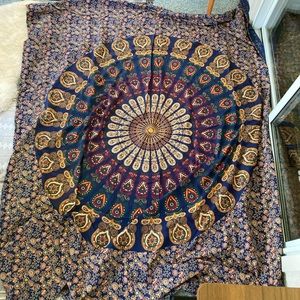 8’ x 7’ urban outfitters MT tapestry